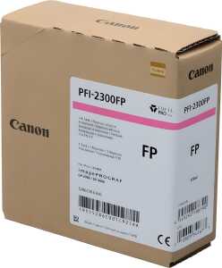 Tintenpatrone PFI-2300, für Canon Drucker, 330 ml, fluorescentpink