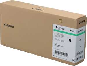 Tintenpatrone PFI-2700, für Canon Drucker, 700 ml, grün