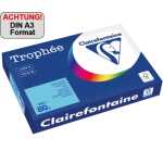 Kopierpapier Trophee, DIN A3, 80g/qm, 500 Blatt, blau