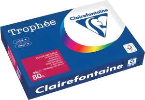 Kopierpapier Trophee, DIN A3, 80g/qm, 500 Blatt, kirschrot