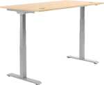 Schreibtisch FLEX MODUL, 605 x 2000 x 800 mm, ahorn