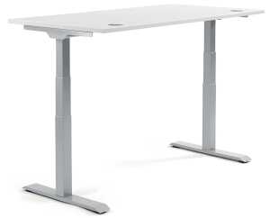 Schreibtisch FLEX MODUL, 605 x 2000 x 800 mm, weiß