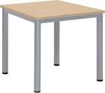 Besprechungstisch BASE-MODUL Q, 720 x 800 x 800 mm, ahorn