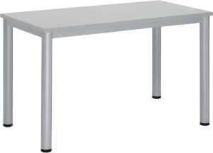 Besprechungstisch BASE-MODUL Q, 720 x 1200 x 600 mm, grau