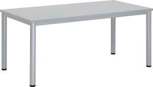 Besprechungstisch BASE-MODUL Q, 720 x 1200 x 700 mm, grau
