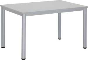 Besprechungstisch BASE-MODUL Q, 720 x 1200 x 800 mm, grau