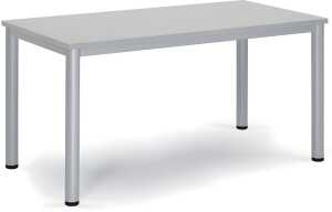 Besprechungstisch BASE-MODUL Q, 720 x 1400 x 700 mm, grau