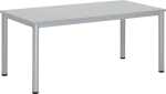 Besprechungstisch BASE-MODUL Q, 720 x 1400 x 800 mm, grau