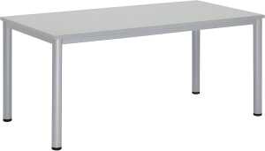 Besprechungstisch BASE-MODUL Q, 720 x 1600 x 600 mm, grau