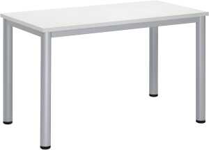 Besprechungstisch BASE-MODUL Q, 720 x 1200 x 600 mm, weiß