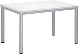 Besprechungstisch BASE-MODUL Q, 720 x 1200 x 800 mm, weiß