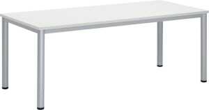 Besprechungstisch BASE-MODUL Q, 720 x 1800 x 800 mm, weiß
