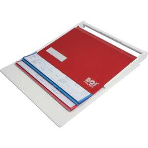 Universalplanette rot, Grundplatte weiß