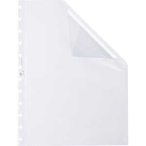 Prospekthülle Vario-ZiPP-Folie, DIN A4, farblos, oben offen, 10 Hüllen