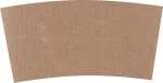 Bechermanschetten, Pappe, 300 / 400 ml, naturfarben, 25...