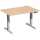Elektro-Hubtisch Elevate Basic, 800 x 1200 mm, buche/silber