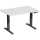 Elektro-Hubtisch Elevate Basic, 800 x 1200 mm, lichtgrau/anthrazit
