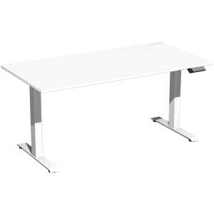 Elektro-Hubtisch Elevate Basic, 800 x 1600 mm, weiß/weiß