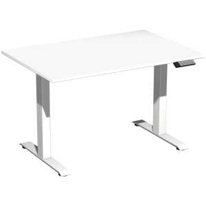 Elektro-Hubtisch Elevate Plus, 800 x 1200 mm, weiß/weiß