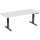 Elektro-Hubtisch Elevate Plus, 800 x 1800 mm, lichtgrau/anthrazit