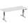 Elektro-Hubtisch Elevate Plus, 800 x 1800 mm, lichtgrau/silber
