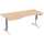 Elektro-Hubtisch Elevate Plus, links 1000 x 1800 mm, buche/weiß