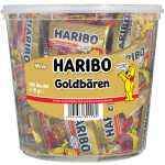 Haribo Goldbären Mini, 100 Beutel x 9,8g, Minibeutel...