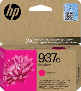 Tintenpatrone 937e, für HP-Drucker, ca. 1650 Seiten, magenta