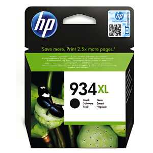 Tintenpatrone 934XL, für HP Drucker, ca. 1.000 Seiten, schwarz