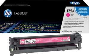 Toner Cartridge 125A, für HP Drucker, ca. 1.400 Seiten, magenta