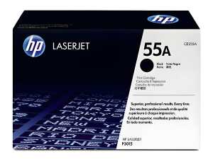 Toner Cartridge 55A, für HP Drucker, ca. 6.000 Seiten, schwarz