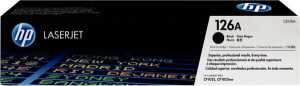 Toner Cartridge 126A, für HP Drucker, ca. 1.200 Seiten, schwarz