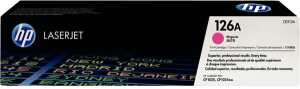 Toner Cartridge 126A, für HP Drucker, ca. 1.000 Seiten, magenta