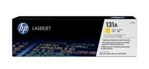 Toner Cartridge 131A, für HP Drucker, ca. 1.800 Seiten, gelb