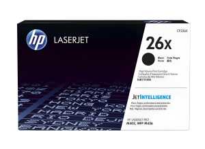 Toner Cartridge 26X, für HP Drucker, ca. 9.000 Seiten, schwarz