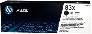 Toner Cartridge 83 x, für HP Drucker, ca. 2.200 Seiten, schwarz