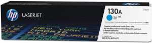 Toner Cartridge 130A, für HP Drucker, ca. 1.000 Seiten, cyan