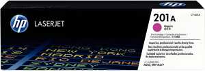 Toner Cartridge 201A, für HP Drucker, ca. 1.330 Seiten, magenta