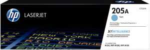 Toner Cartridge 205A, für HP Drucker, ca. 900 Seiten, cyan