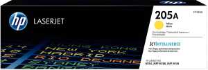 Toner Cartridge 205A, für HP Drucker, ca. 900 Seiten, gelb