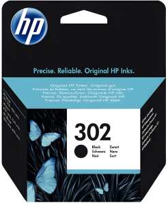 Tintenpatrone 302, für HP Drucker, ca. 170 Seiten, schwarz