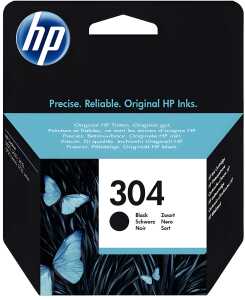 Tintenpatrone 304, für HP Drucker, ca. 120 Seiten, schwarz