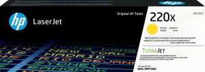Toner Cartridge 220X, HP LaserJet, für 5.500 Seiten, gelb