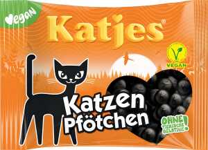 Gratisbeigabe, Katjes Katzen Pfötchen, würziges Softlakritz, 175g