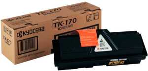 Toner-Kit TK-170, für Kyocera Drucker, ca. 7.200 Seiten, schwarz