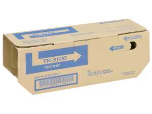 Toner-Kit TK-3100, für Kyocera Drucker, ca. 12.500 Seiten, schwarz