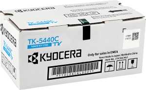 Toner-Kit TK-5440C, für Kyocera Drucker, ca. 2400 Seiten, cyan