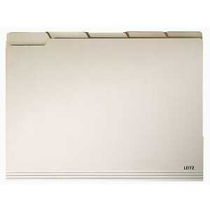 Einstellmappe, DIN A4 quer mit Taben, 5er Satz, 200g/qm, 100 Stück