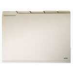 Einstellmappe, DIN A4 quer mit Taben, 5er Satz, 200g/qm,...