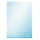 Sichthülle, A4, blau, PVC-Folie, 15 my, oben/rechts offen